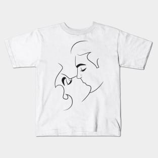 Lineart Lovers Kids T-Shirt